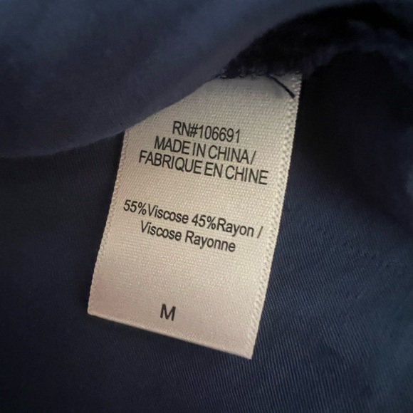 Young Fabulous & Broke Deep Blue Satin Wrap Mini Dress EUC M - Picture 7 of 7